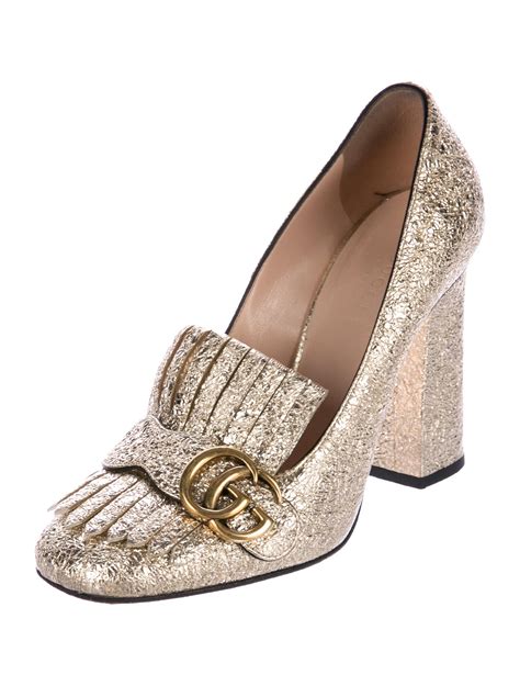 sequin gucci marmont loafers|Gucci loafers ladies.